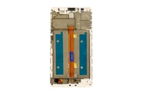 Huawei Mate 7 Lcd Ekran Dokunmatik Beyaz Çıtalı