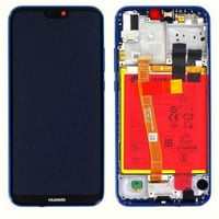 Huawei P20 Lite Lcd Ekran Dokunmatik Mavi Çıtalı Servis
