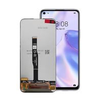 Huawei P40 Lite Lcd Ekran Dokunmatik Siyah Çıtasız Servis