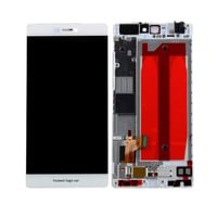 Huawei P8 Lcd Ekran Dokunmatik Beyaz Çıtalı