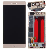 Huawei P8 Lcd Ekran Dokunmatik Gold Çıtalı