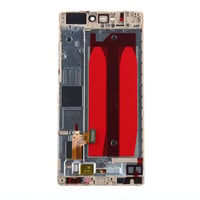 Huawei P8 Lcd Ekran Dokunmatik Gold Çıtalı