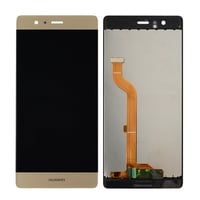 Huawei P9 Lcd Ekran Dokunmatik Gold Çıtasız