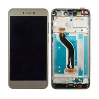 Huawei P9 Lite 2017 Lcd Ekran Dokunmatik Gold Çıtalı
