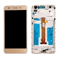 Huawei Y6 2 Lcd Ekran Dokunmatik Gold Çıtalı