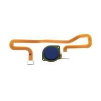 Huawei Y6 Prime 2018 Home Parmak Okuyucu Filmi Flex Mavi