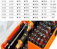Jakemy JM-8127 54 İn Manyetik Hassas Tornavida Seti