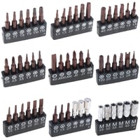 Jakemy JM-8166 Bit Set 61 Parça Taşınabilir Mıknatıslı Hassas Tornavida Seti
