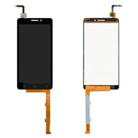 Lenovo P1m Lcd Ekran Dokunmatik Siyah Çıtasız