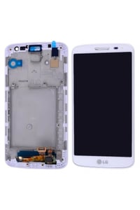 Lg G2 Mini D618 Lcd Ekran Dokunmatik Beyaz Çıtalı