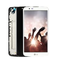 Lg K10 Tvli K430dsy Lcd Ekran Dokunmatik Siyah Çıtalı