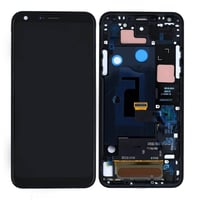 Lg Q7 Lmq610 Lcd Ekran Dokunmatik Siyah Çıtalı