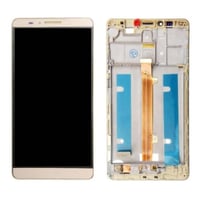 Mate 7 Uyumlu Lcd Ekran Dokunmatik Gold Çıtalı