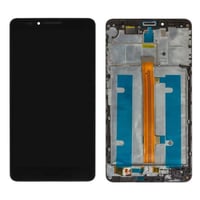 Mate 7 Uyumlu Lcd Ekran Dokunmatik Siyah Çıtalı