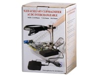 MG16129-C Led Işıklı Büyüteçli - Mercekli Havya Sehpası