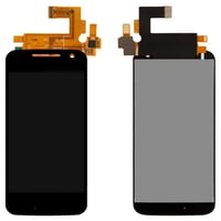 Motorola Moto G4 Lcd Ekran Dokunmatik Siyah Çıtasız