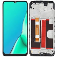 Oppo A15 Lcd Ekran Dokunmatik Siyah Çıtalı