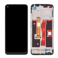 Oppo A55 4g Lcd Ekran Dokunmatik Siyah Çıtalı