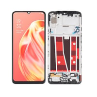 Oppo A91 Lcd Ekran Dokunmatik Siyah Çıtalı Servis