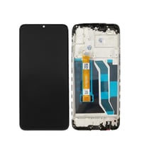 Oppo Realme 5i Lcd Ekran Dokunmatik Siyah Çıtalı