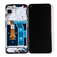Oppo Realme 6 Lcd Ekran Dokunmatik Siyah Çıtalı