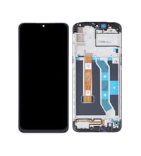 Oppo Realme 6i Lcd Ekran Dokunmatik Siyah Çıtalı