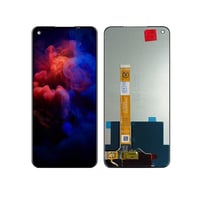 Oppo Realme 7 Lcd Ekran Dokunmatik Siyah Çıtasız