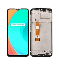 Oppo Realme C11 Lcd Ekran Dokunmatik Siyah Çıtalı