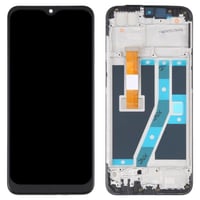 Oppo Realme C2 Lcd Ekran Dokunmatik Siyah Çıtalı