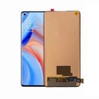 Oppo Reno 4 Pro Lcd Ekran Dokunmatik Siyah Çıtasız Servis