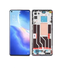 Oppo Reno 5 Lite Lcd Ekran Dokunmatik Siyah TFT Çıtalı