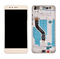 P10 Lite Uyumlu Lcd Ekran Dokunmatik Gold Çıtalı