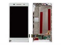 P6 Uyumlu Lcd Ekran Dokunmatik Beyaz Çıtalı