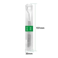 Relife ST-20 Paslanmaz Çelik Hassas Anti-statik Eğik Entegre Cımbızı