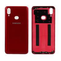 Samsung Galaxy A10s A107 Kasa Kapak Kırmızı Çıtasız