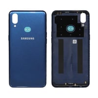 Samsung Galaxy A10s A107 Kasa Kapak Mavi Çıtasız