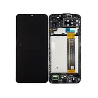 Samsung Galaxy A13 4g A135 Lcd Ekran Dokunmatik Siyah Servis Çıtalı Gh82-28653a