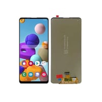 Samsung Galaxy A21s A217 Lcd Ekran Dokunmatik Siyah Hk Servis Çıtasız