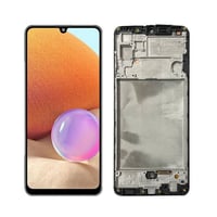 Samsung Galaxy A32 4g A325 Lcd Ekran Dokunmatik Siyah Servis Çıtalı Gh82-25579a