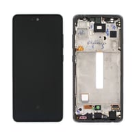 Samsung Galaxy A52s A528 Lcd Ekran Dokunmatik Violet Çıtalı Gh82-26863c