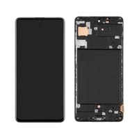 Samsung Galaxy A71 A715 Lcd Ekran Dokunmatik Siyah Tft Aaa Kalite Çıtalı