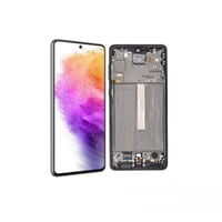 Samsung Galaxy A73 5g A736 Lcd Ekran Dokunmatik Siyah Servis Çıtalı