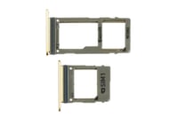 Samsung Galaxy A8 Plus 2018 A730 Sim Kart Tepsisi Gold Çift