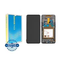 Samsung Galaxy A80 A805 Lcd Ekran Dokunmatik Siyah Servis GH97-17696C