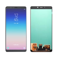 Samsung Galaxy A9 2018 A920 Lcd Ekran Dokunmatik Siyah Oled Çıtasız