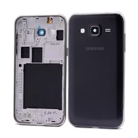 Samsung Galaxy J2 J200 Kasa Kapak Siyah Duos Çıtasız