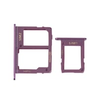 Samsung Galaxy J6 J600 Sim Kart Tepsisi Violet Çift