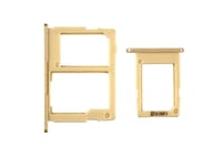 Samsung Galaxy J7 Prime G610 Sim Kart Tepsisi Gold Çift