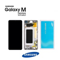 Samsung Galaxy M10s M107 Lcd Ekran Dokunmatik Siyah Servis Çıtalı Gh82-19571a