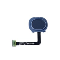 Samsung Galaxy M20 M205 Home Parmak Okuyucu Filmi Flex Mavi
